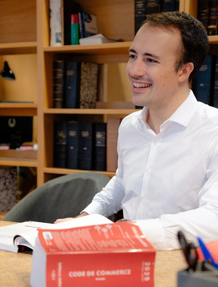 Marc Fournier, avocat et co-fondateur de LEV, cabinet d'avocats.