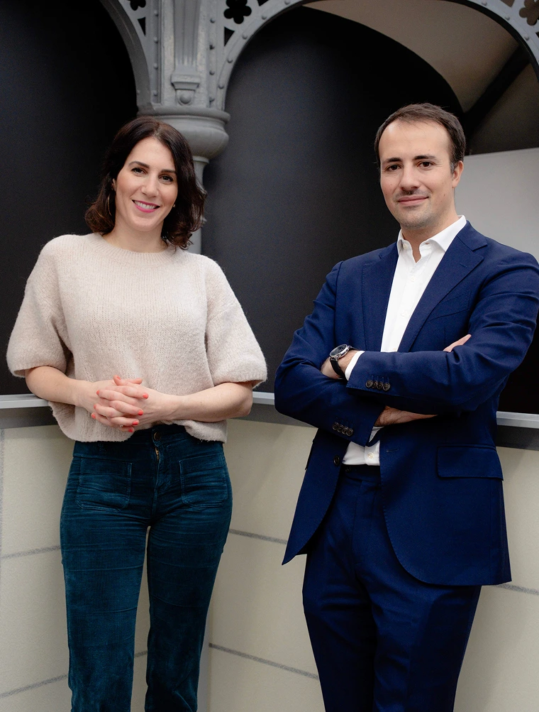 Léa et Marc, fondateurs de LEV